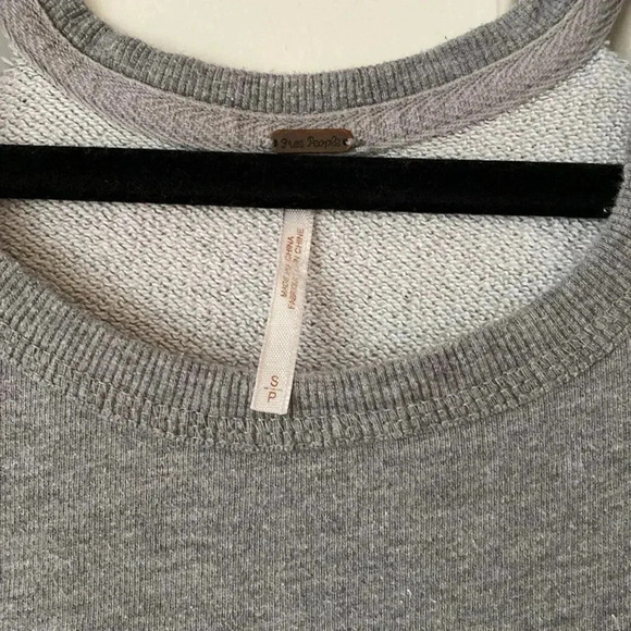 Free People French Terry Stadium Sweatshirt - Picture 6 of 8